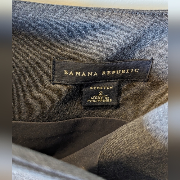 Banana Republic pencil skirt - dark grey sz 2 - Picture 4 of 4